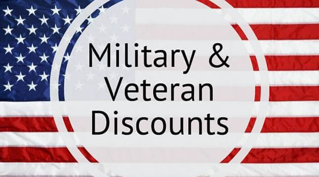 Military & Veteran Discounts